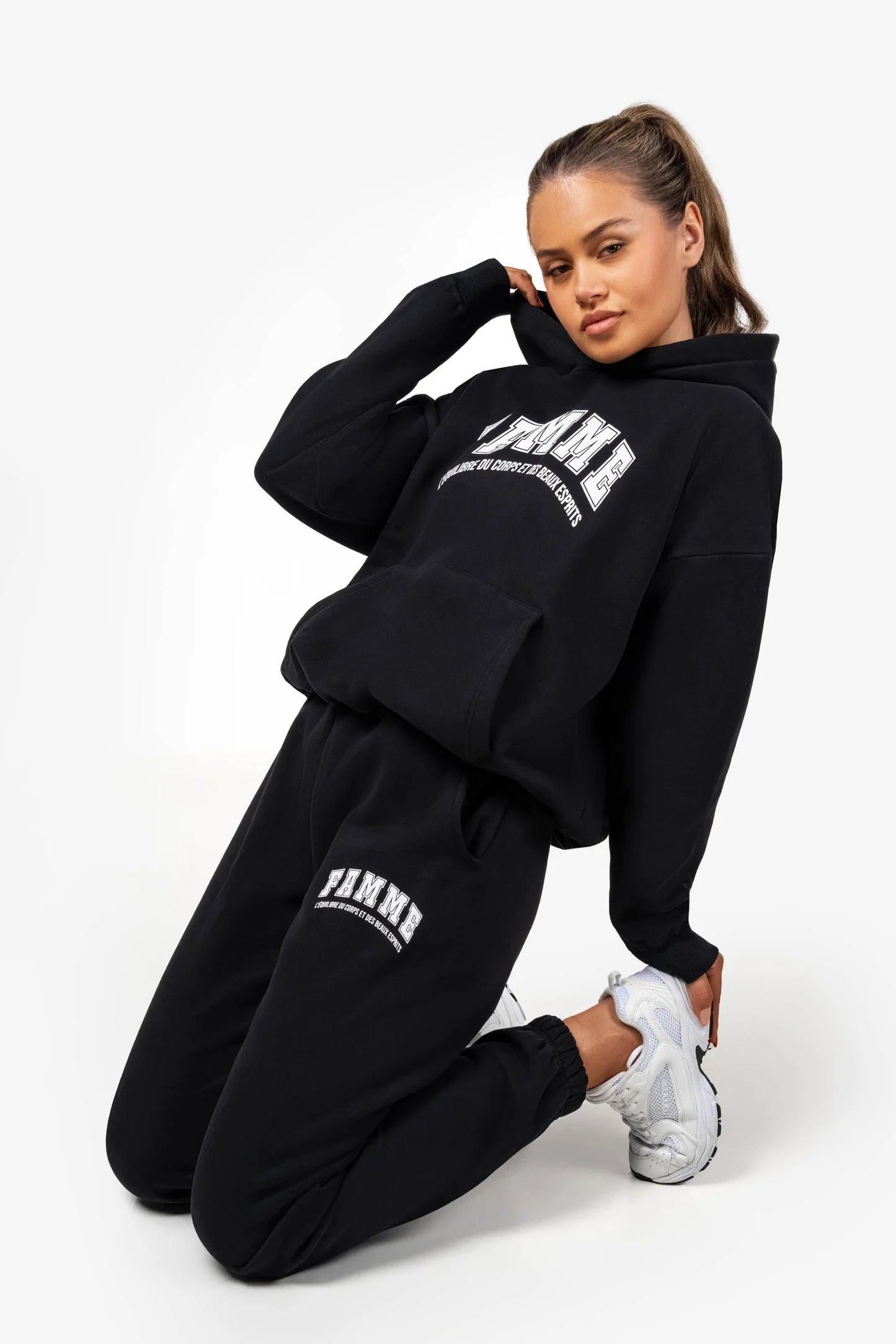 Équilibre Oversized Hoodie - for kvinde - FAMME - Hoodie