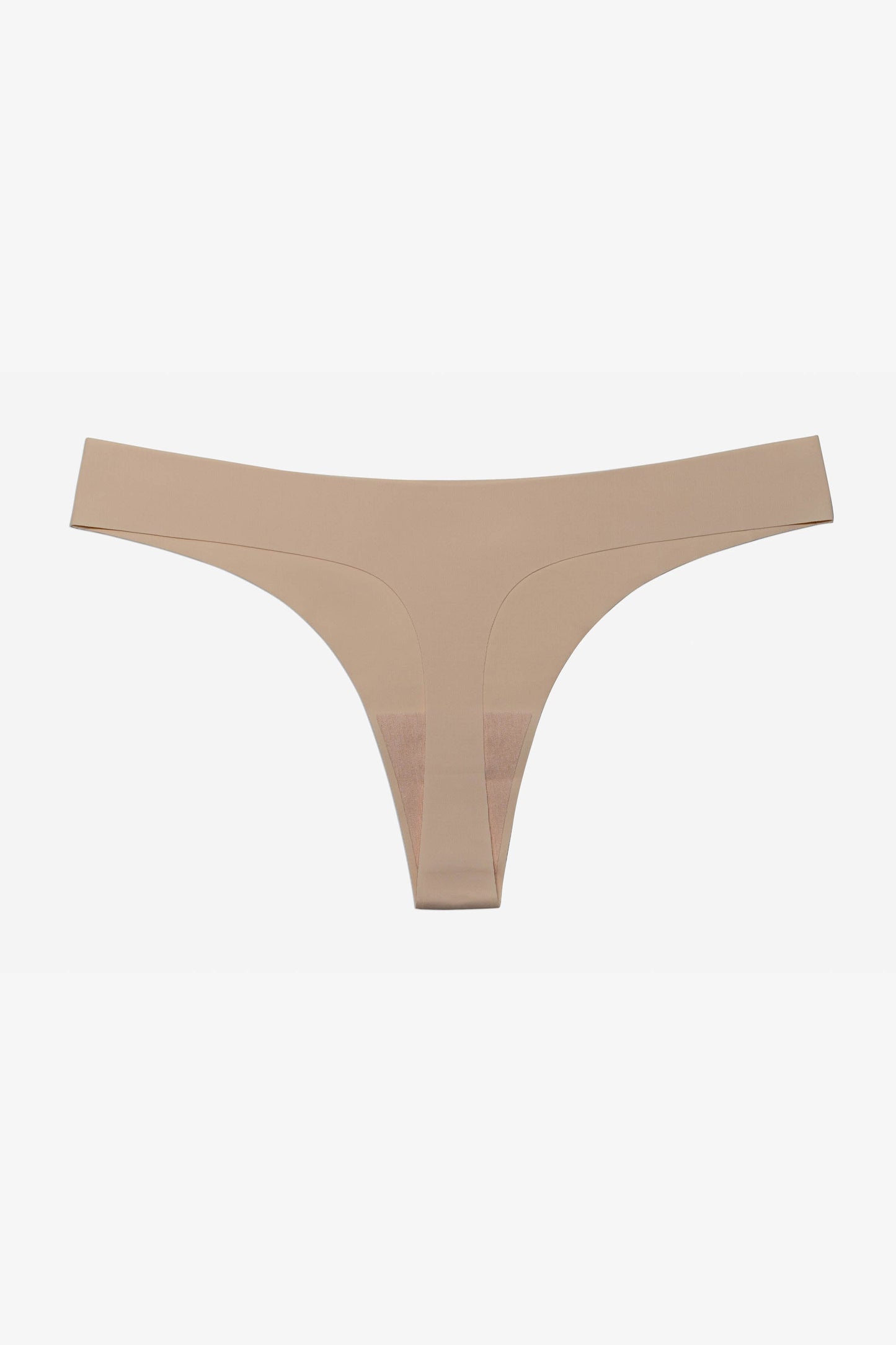 Beige Like Nothing Thong - for dame - Famme - Thong