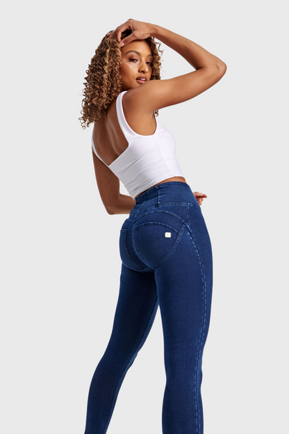 Freddy WR.UP® High Waist - Dark Denim - for kvinde - FREDDY WR.UP® - Pants