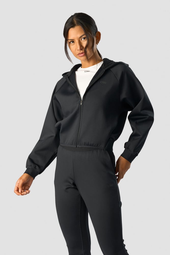 charge hoodie wmn black