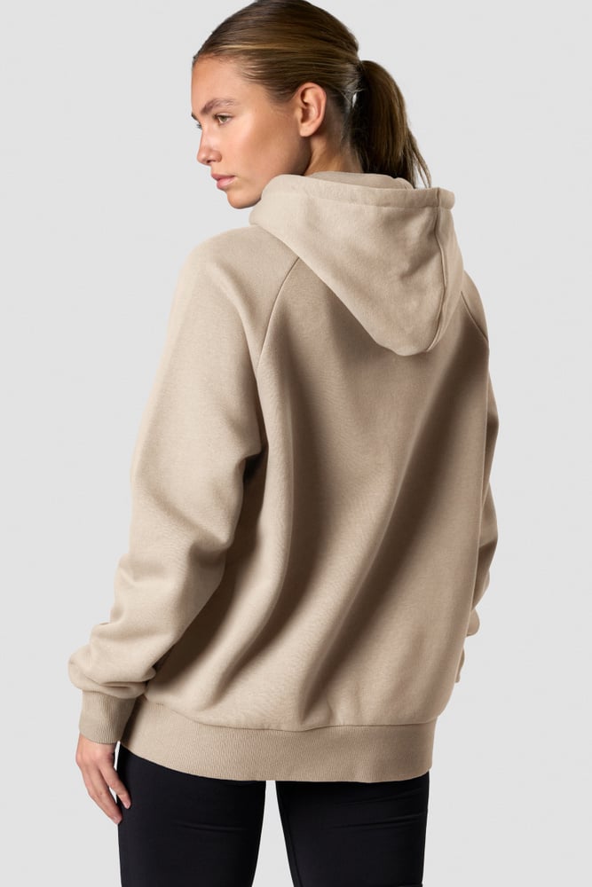 everyday hoodie wmn beige