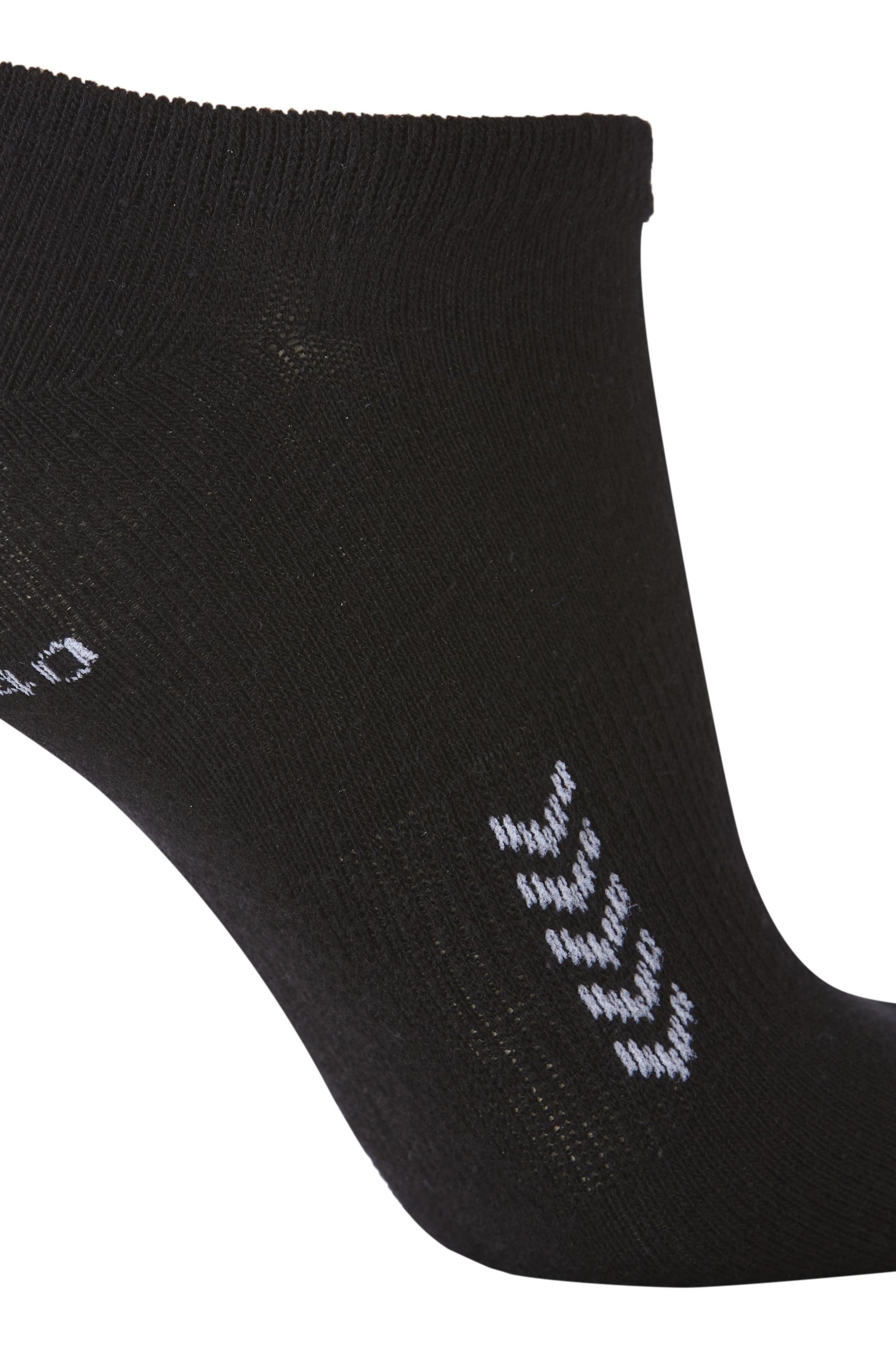 HUMMEL - Ankle Sock Smu - Black/white