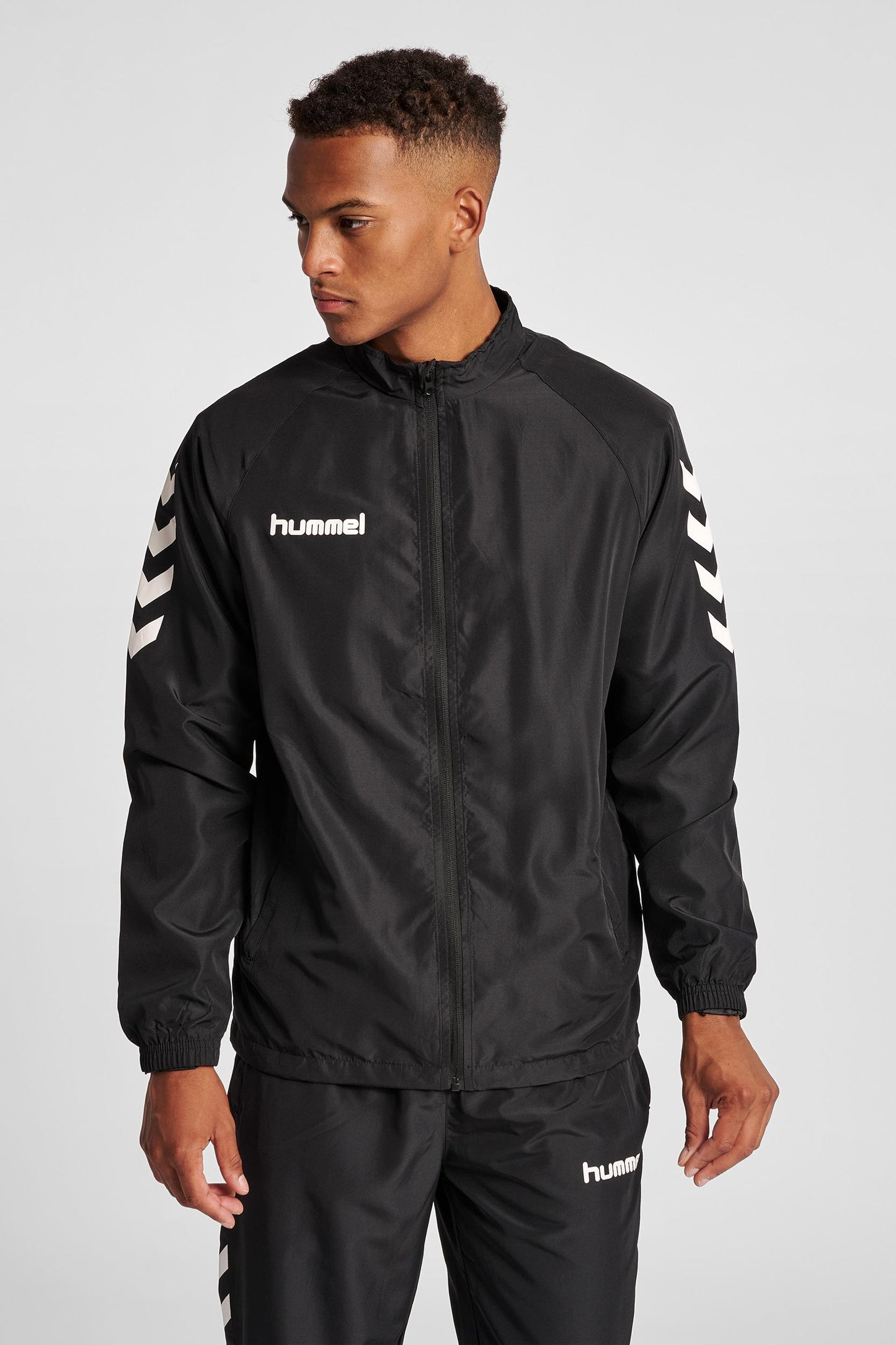 HUMMEL - Core Micro Zip Jacket - Black