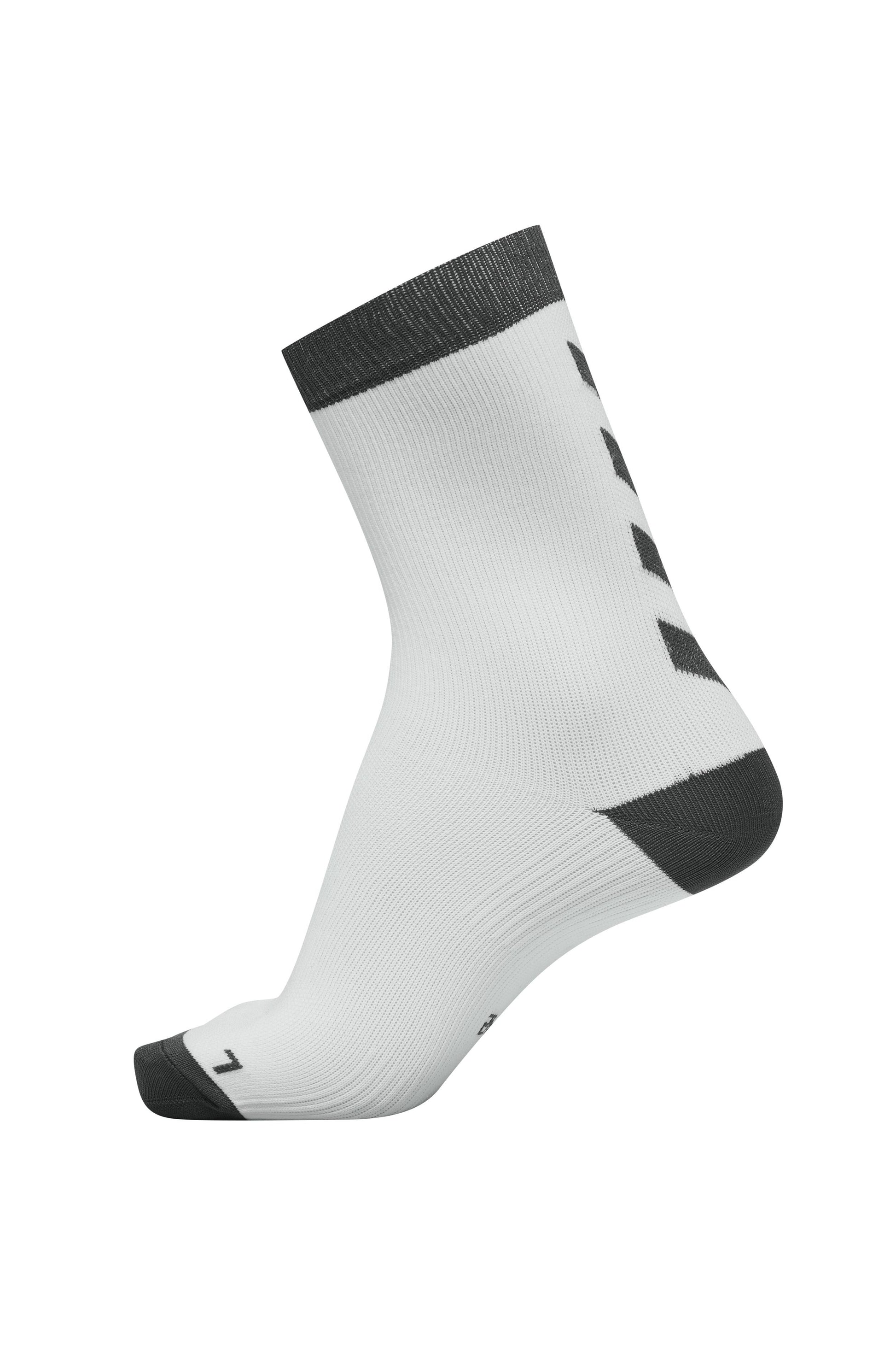 HUMMEL - Element Indoor Sport Sock 2 Pack - White/asphalt