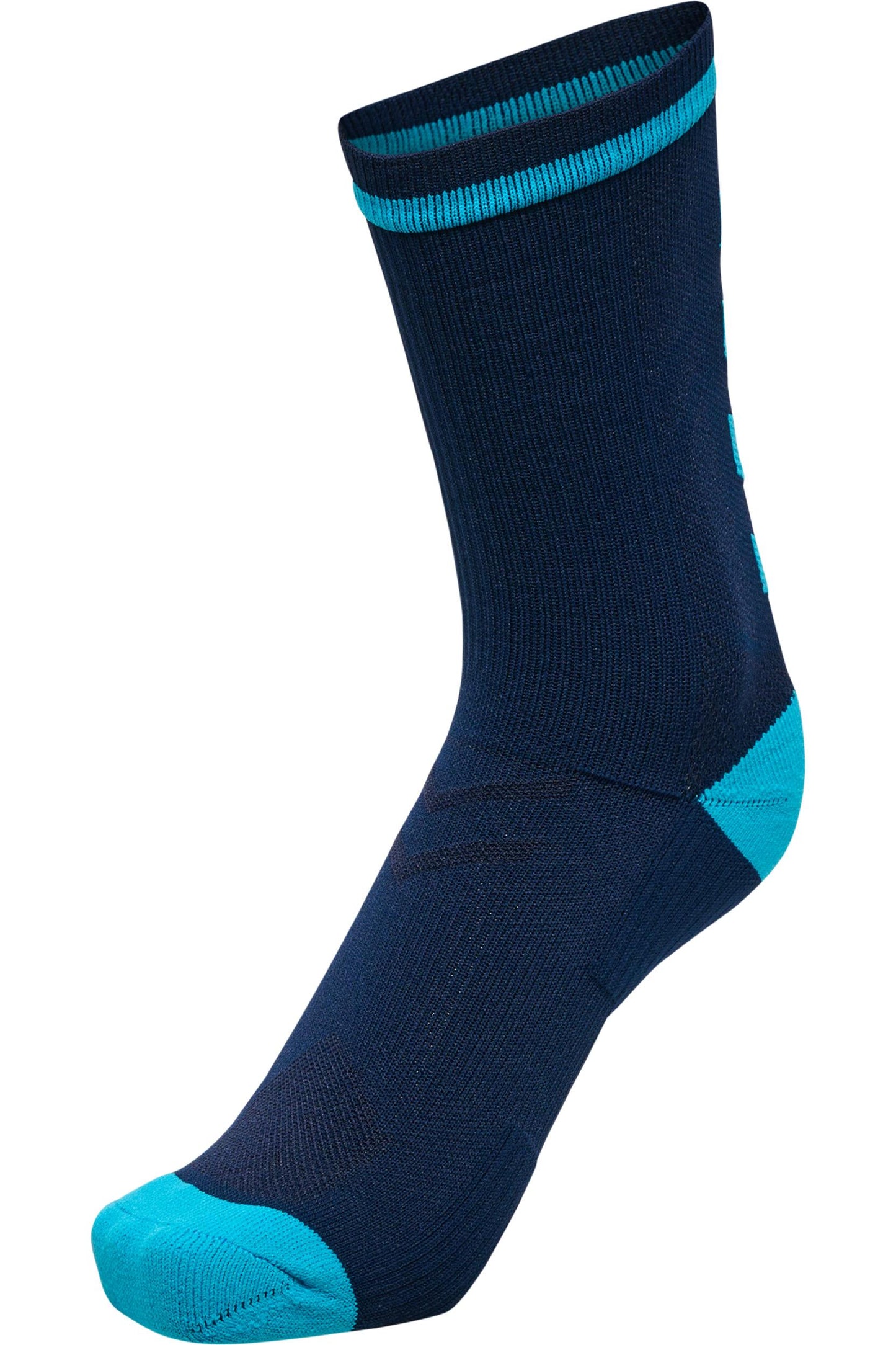 HUMMEL - Elite Indoor Sock Low Pa - Black Iris/atomic Blue