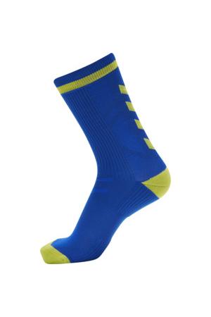 HUMMEL - Elite Indoor Sock Low - True Blue/blazing Yellow