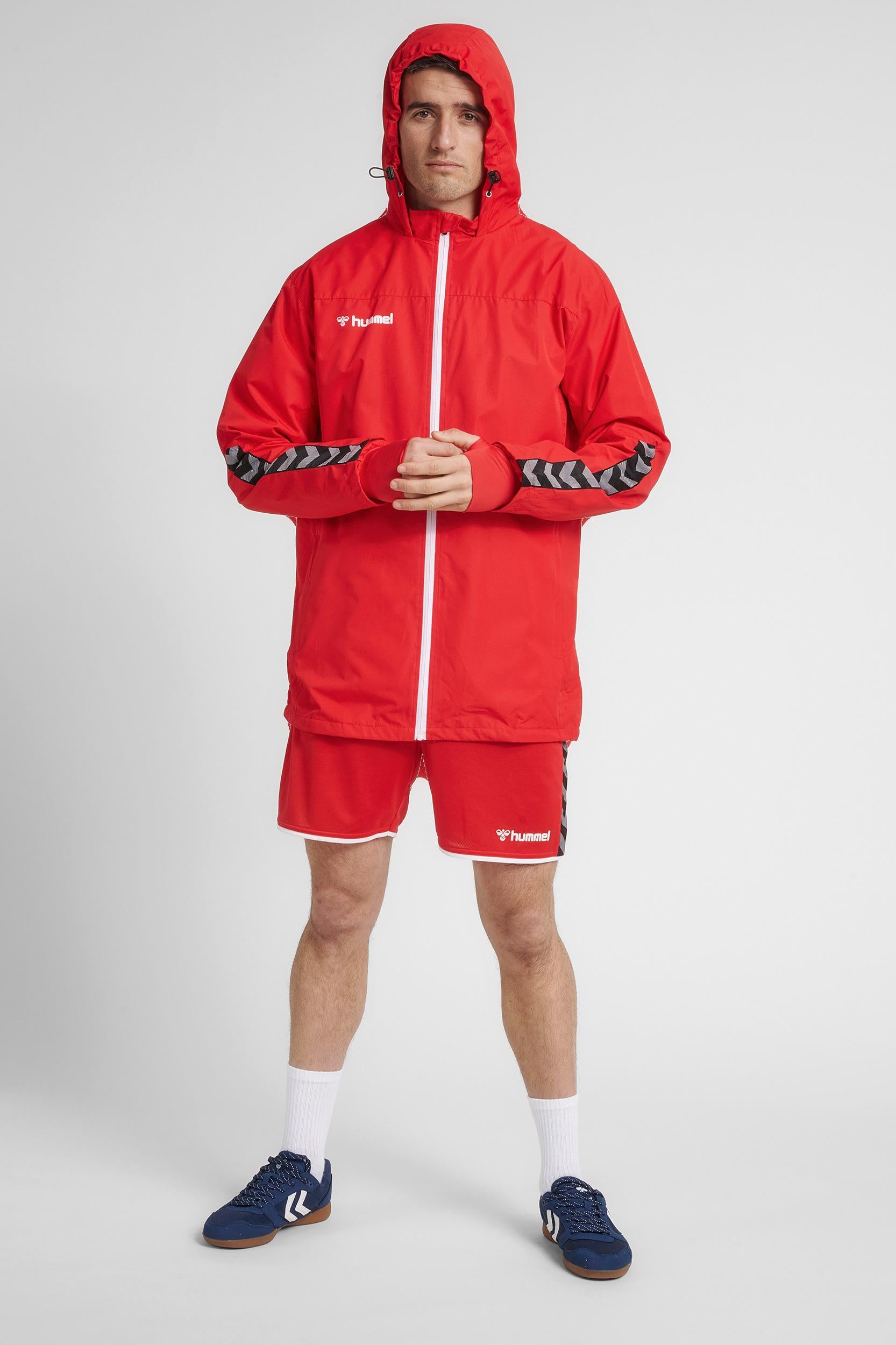 HUMMEL - Hmlauthentic All-weather Jacket - True Red