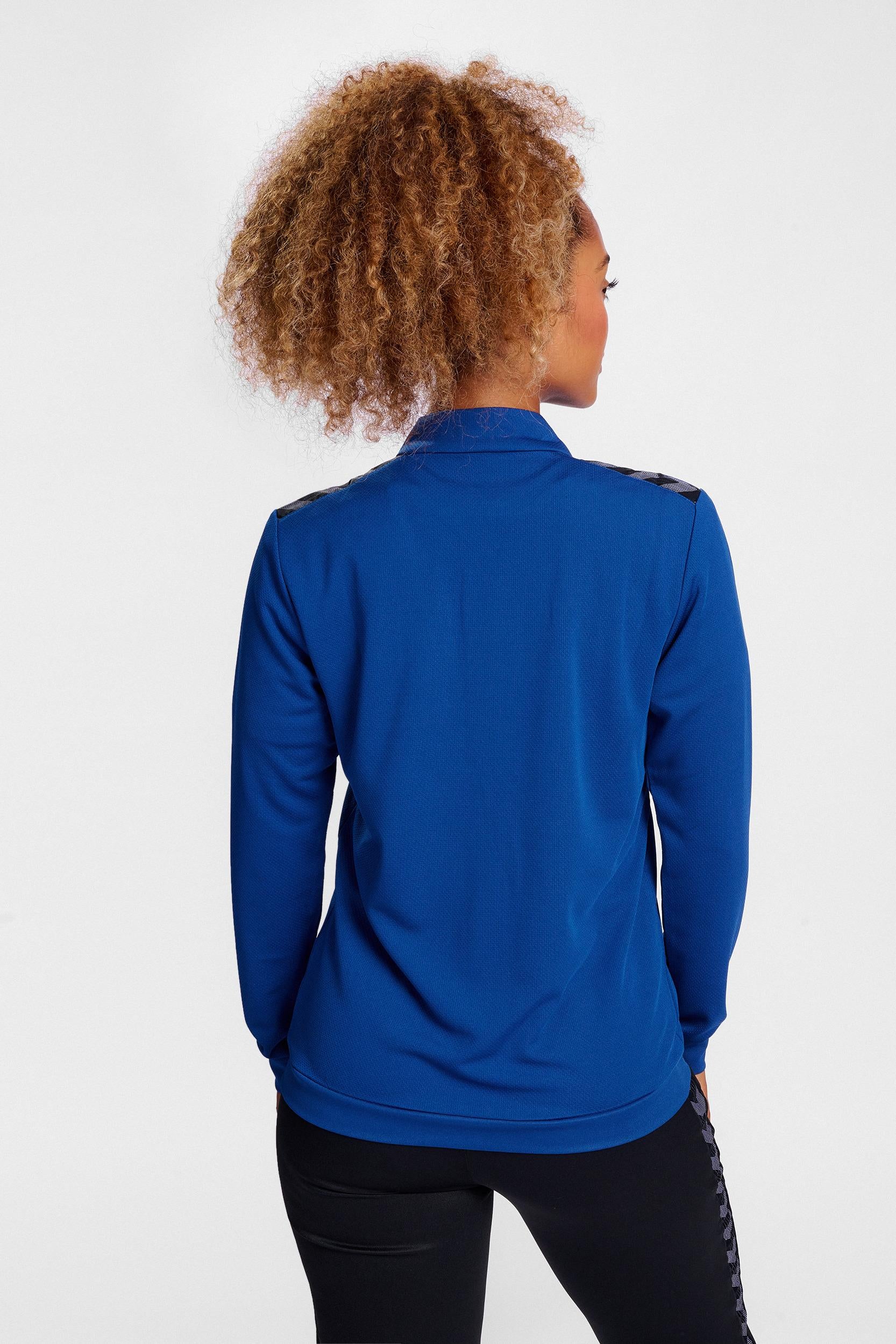 HUMMEL - Hmlauthentic Pl Zip Jacket Woman - True Blue