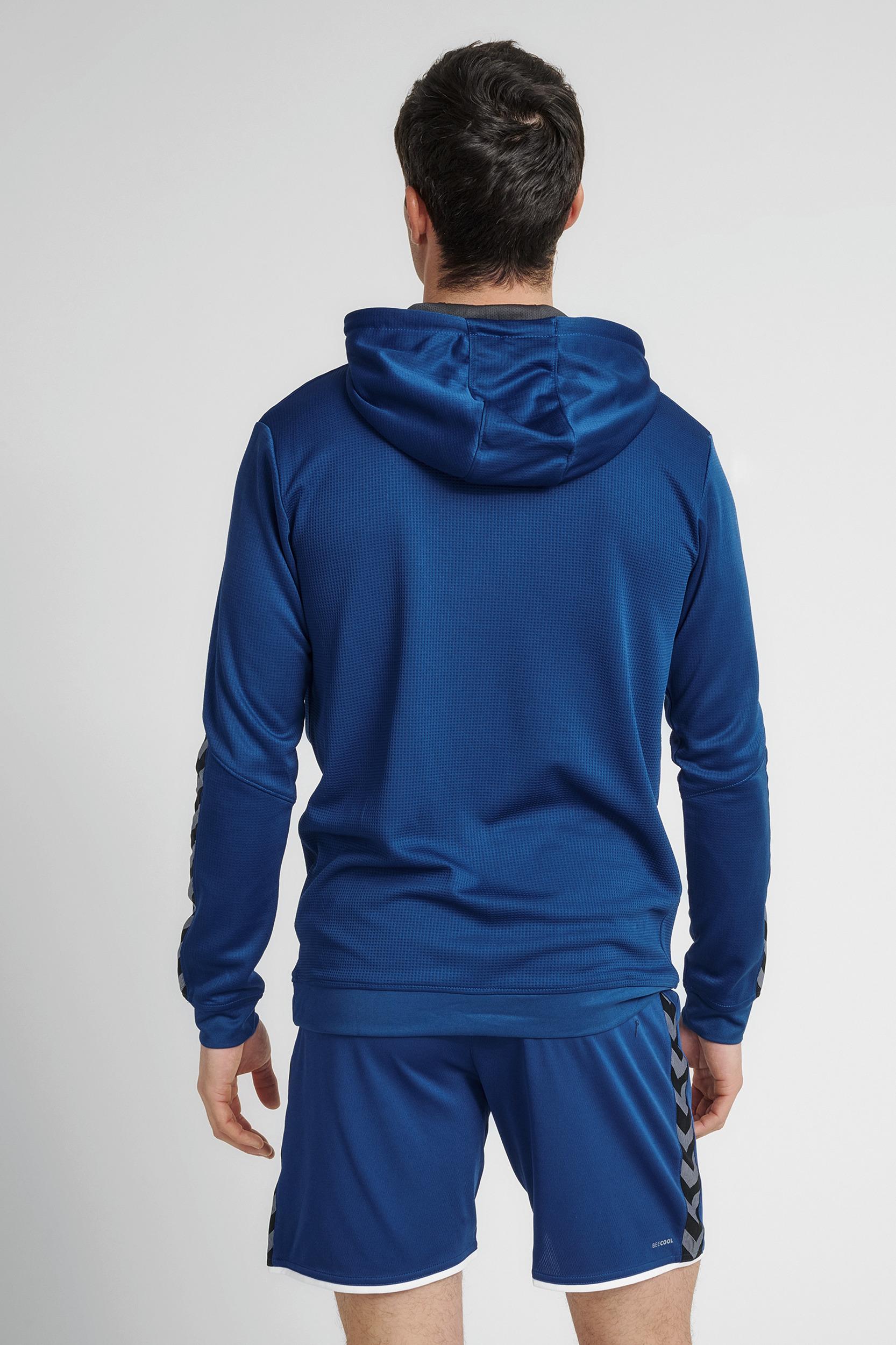 HUMMEL - Hmlauthentic Poly Hoodie - True Blue