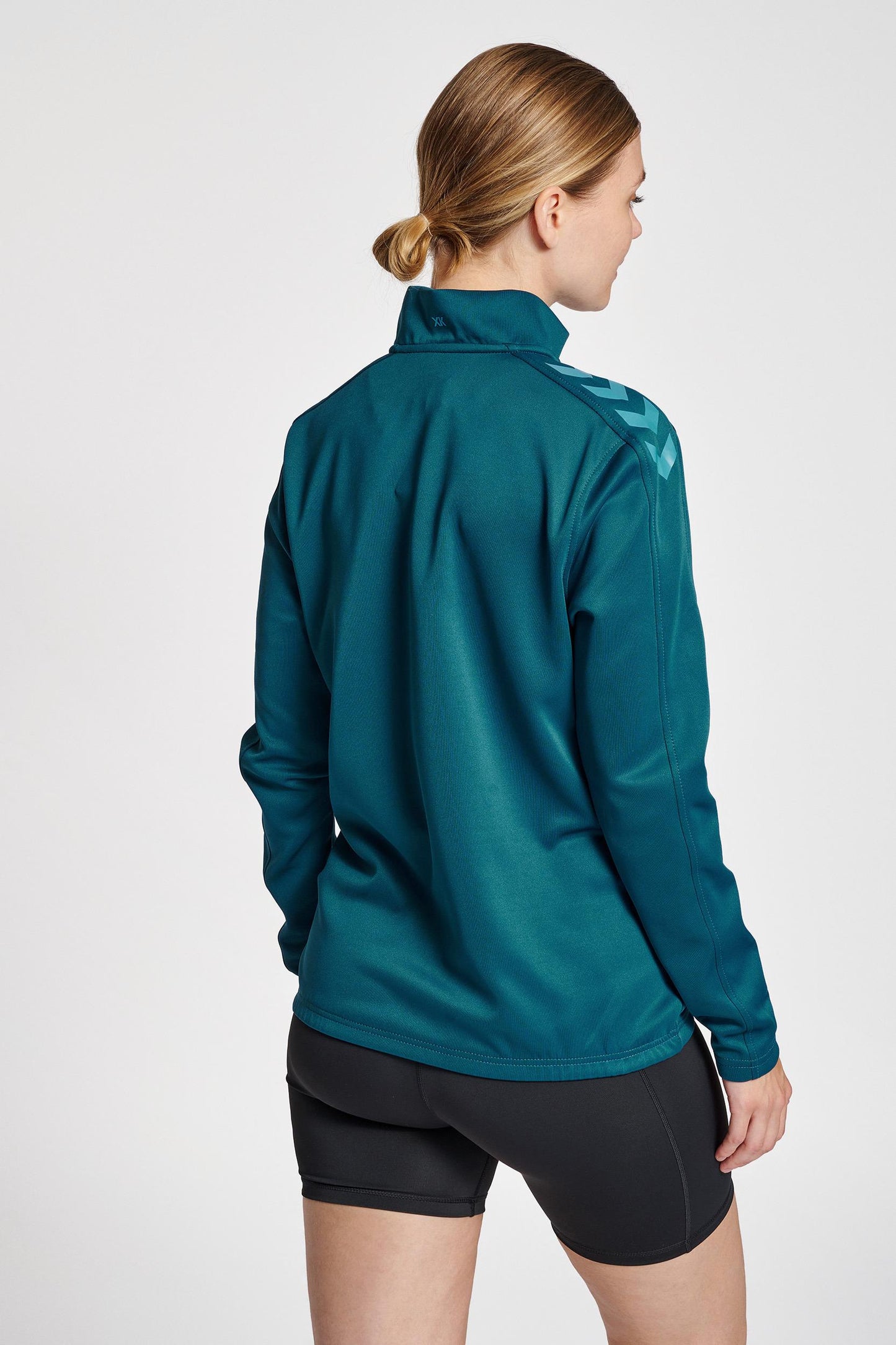 HUMMEL - Hmlcore Xk Half Zip Sweat Woman - Blue Coral