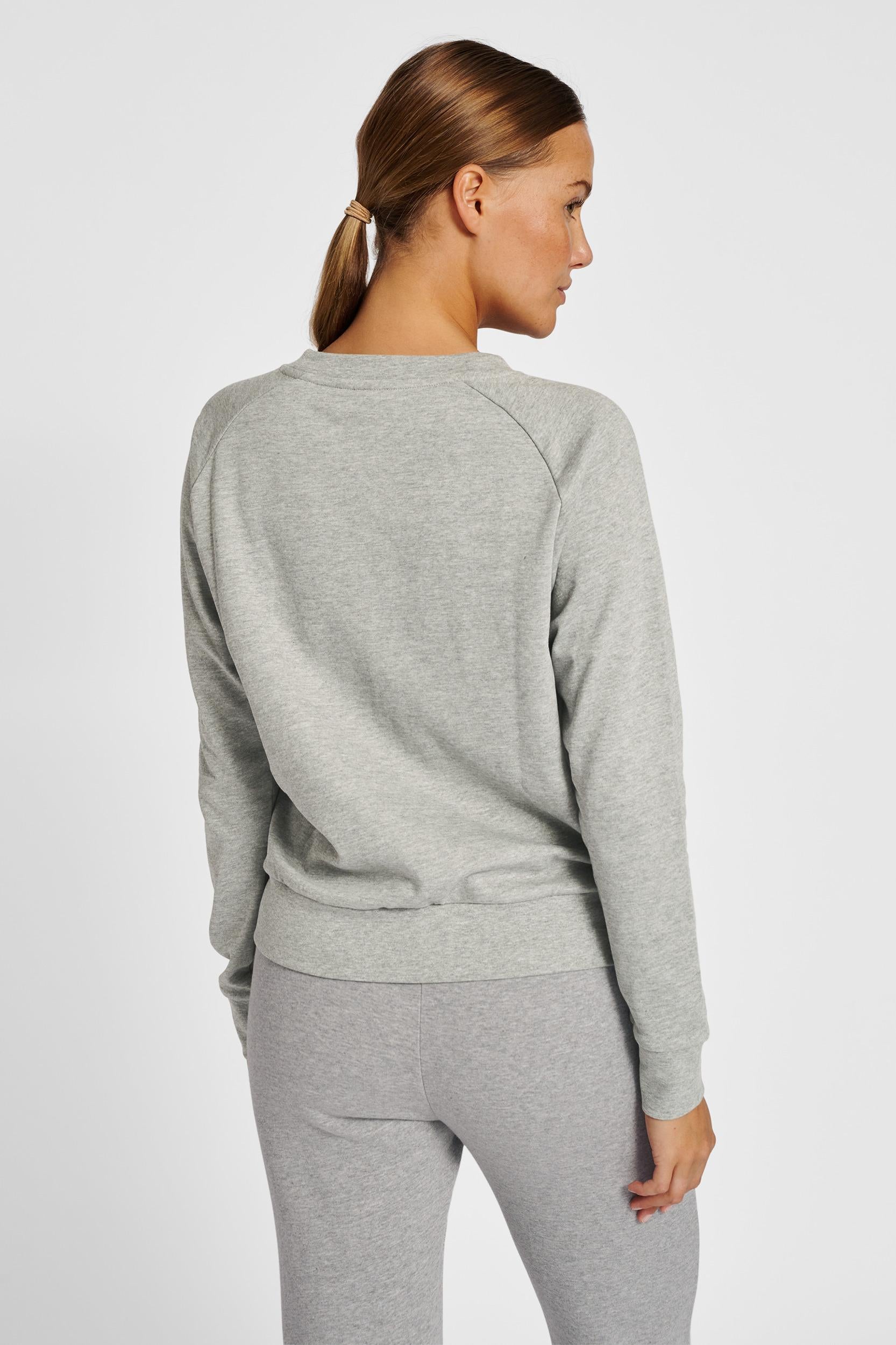 HUMMEL - Hmlicons Woman Sweatshirt - Grey Melange