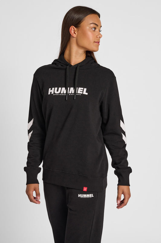 HUMMEL - Hmllegacy Logo Hoodie - Black