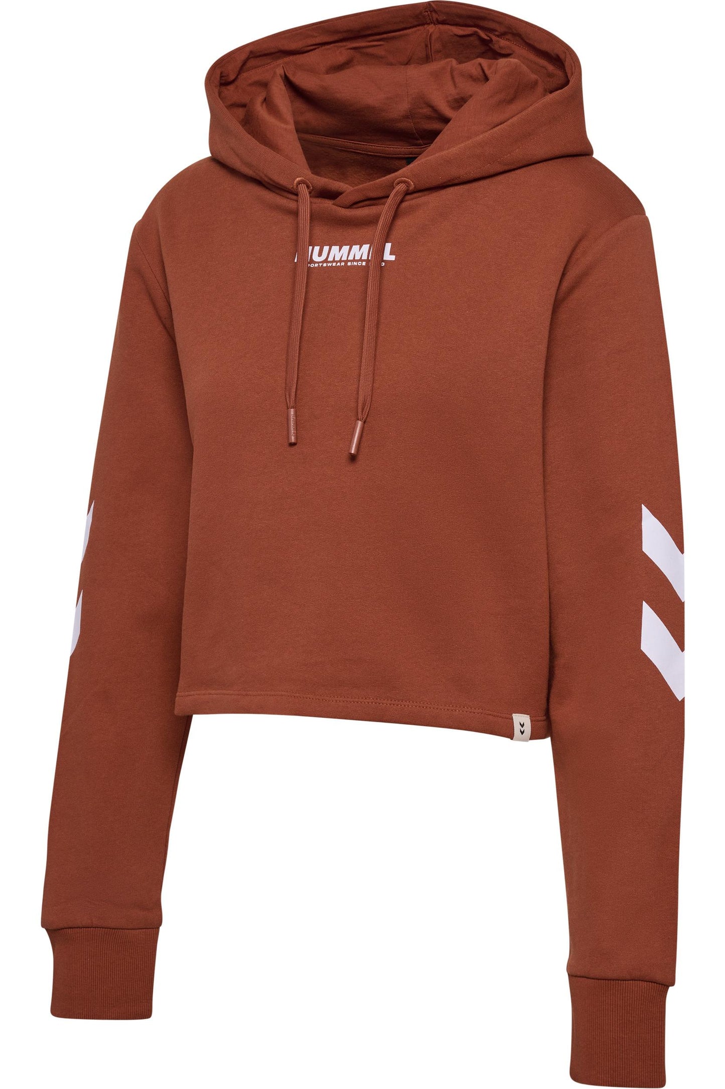 HUMMEL - Hmllegacy Woman Cropped Hoodie - Arabian Spice