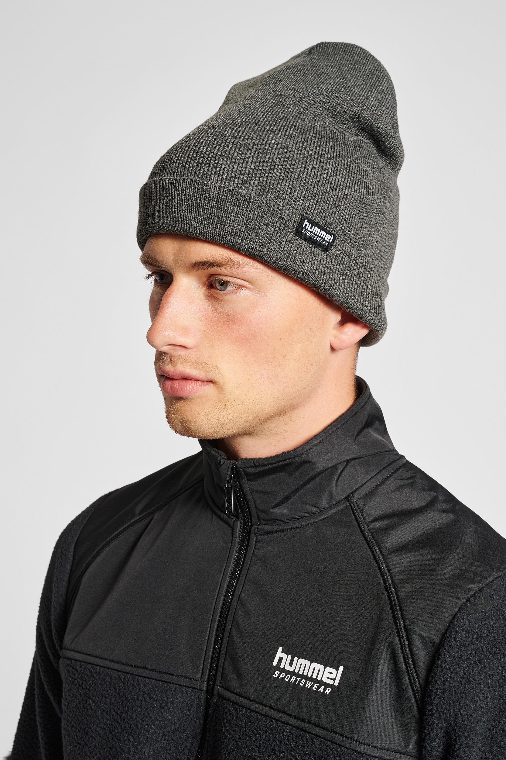 HUMMEL - Hmllgc Delta Beanie - Dark Grey Melange