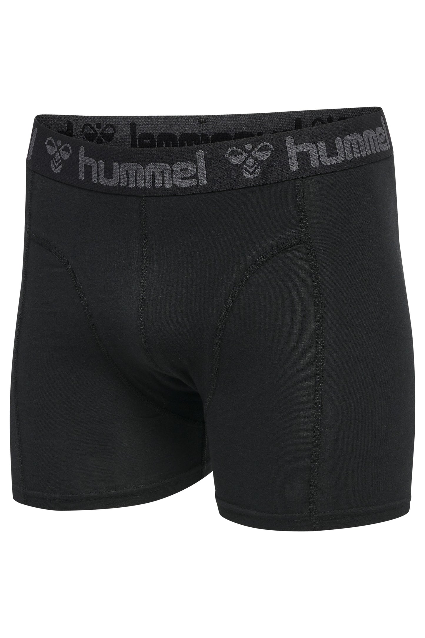 HUMMEL - Hmlmarston 4-pack Boxers - Black/thyme