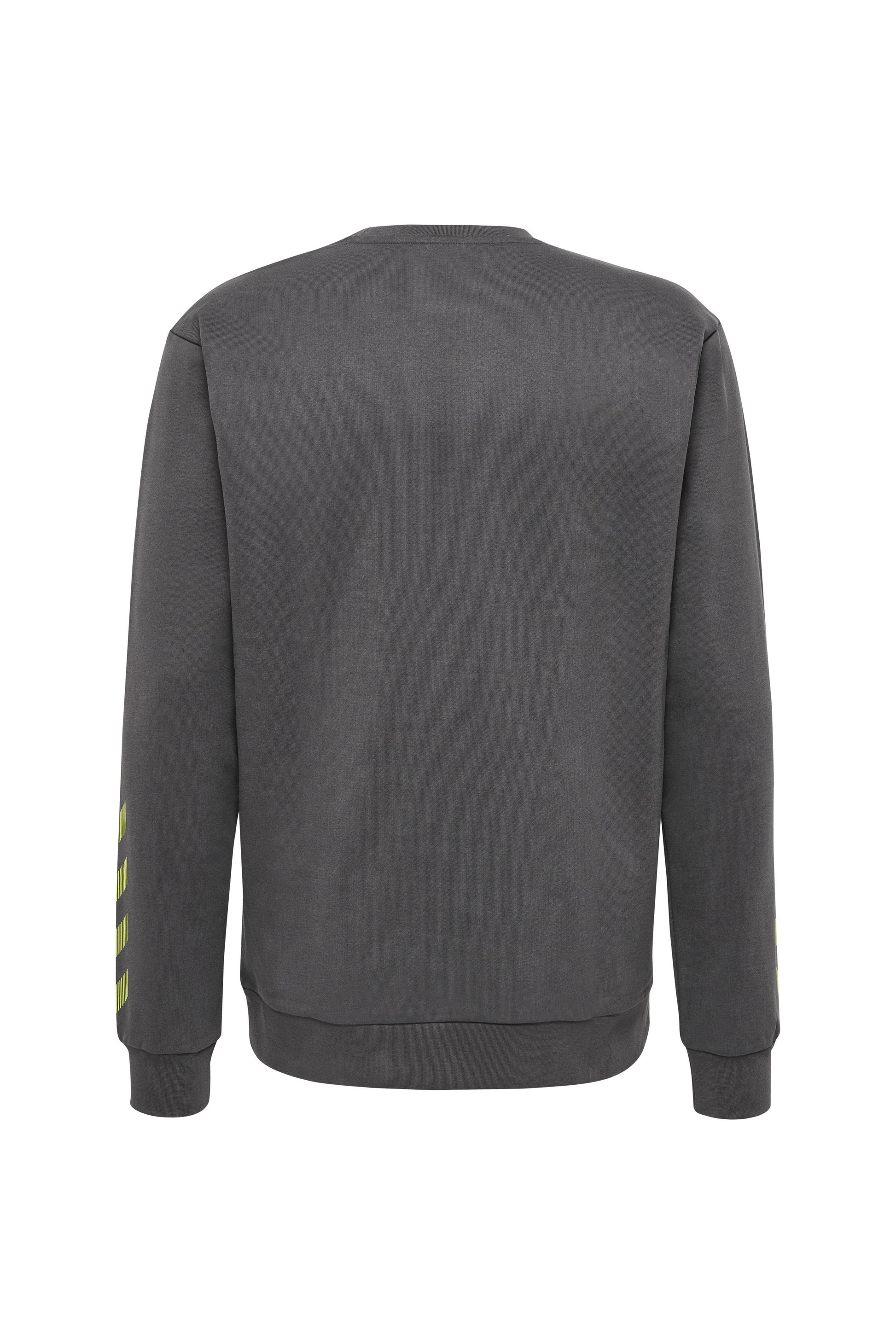 HUMMEL - Hmloffgrid Cotton Sweatshirt - Forged Iron/dark Citron