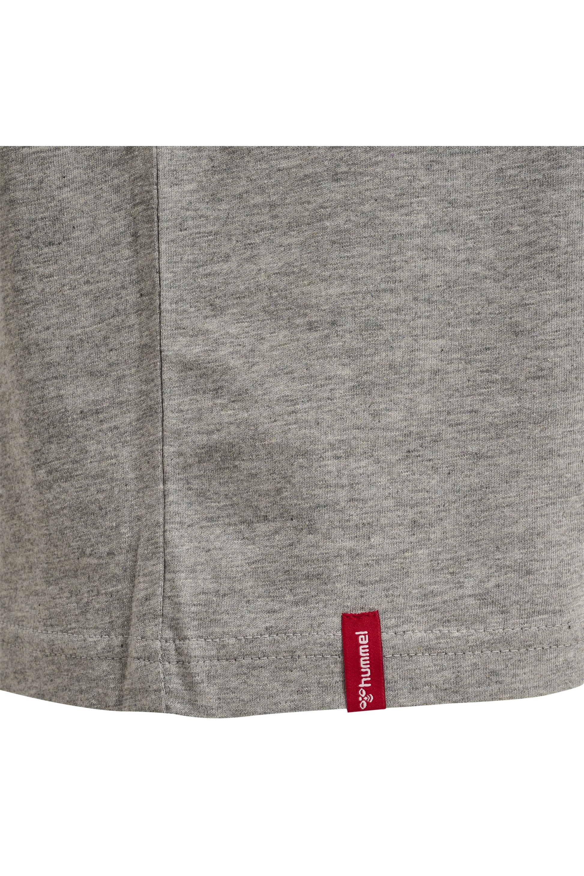 HUMMEL - Hmlred Basic T-shirt S/s - Grey Melange