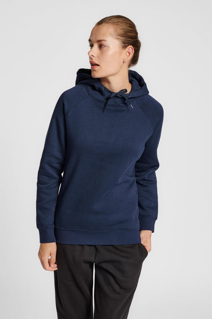 HUMMEL - Hmlred Heavy Hoodie Woman - Marine