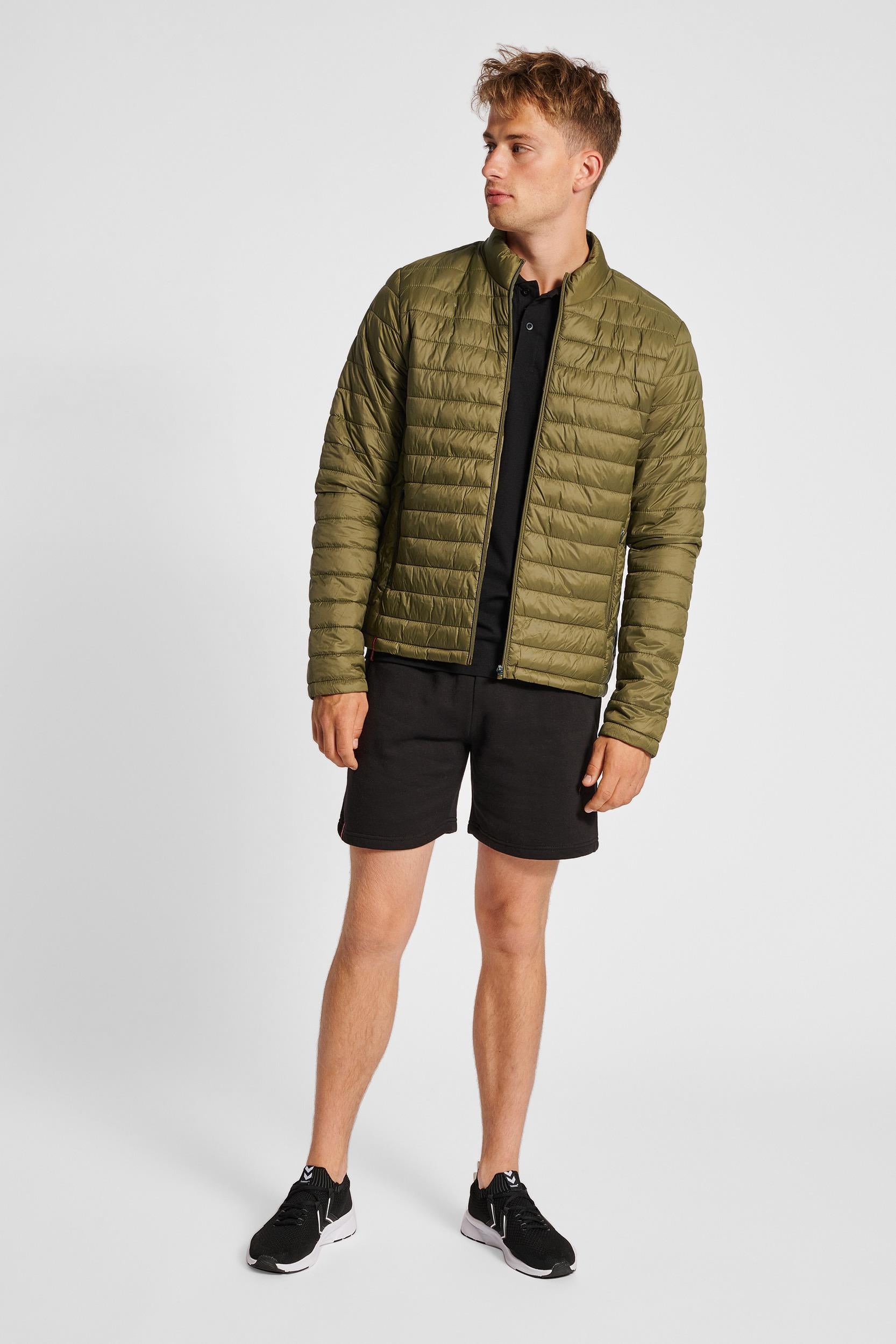 HUMMEL - Hmlred Quilted Jacket - Dark Olive