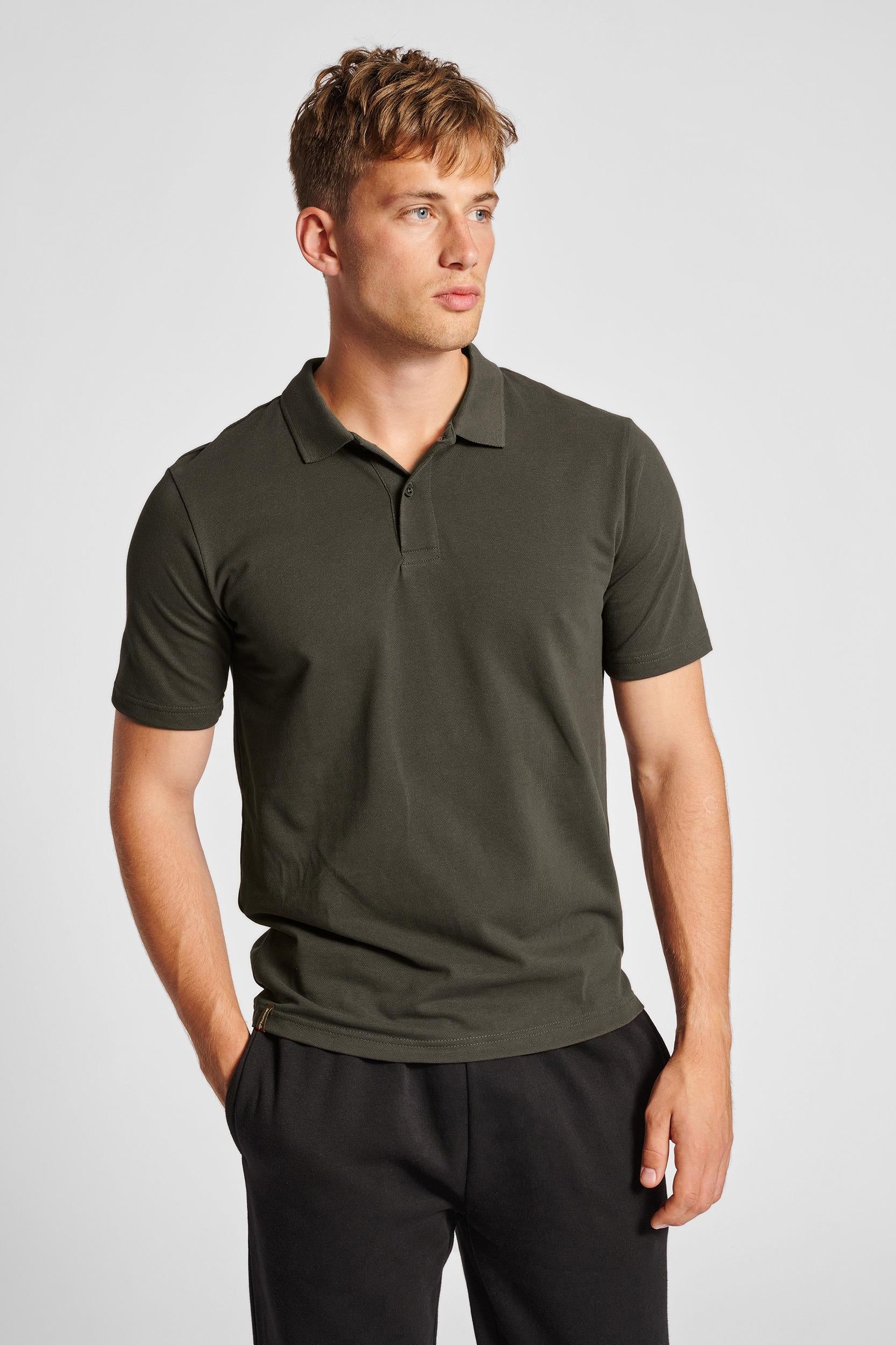 HUMMEL - Hmlred Stretch Polo - Raven