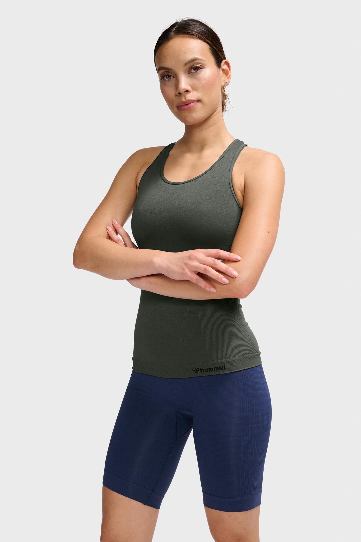 HUMMEL - Hmltif Seamless Top - Climbing Ivy