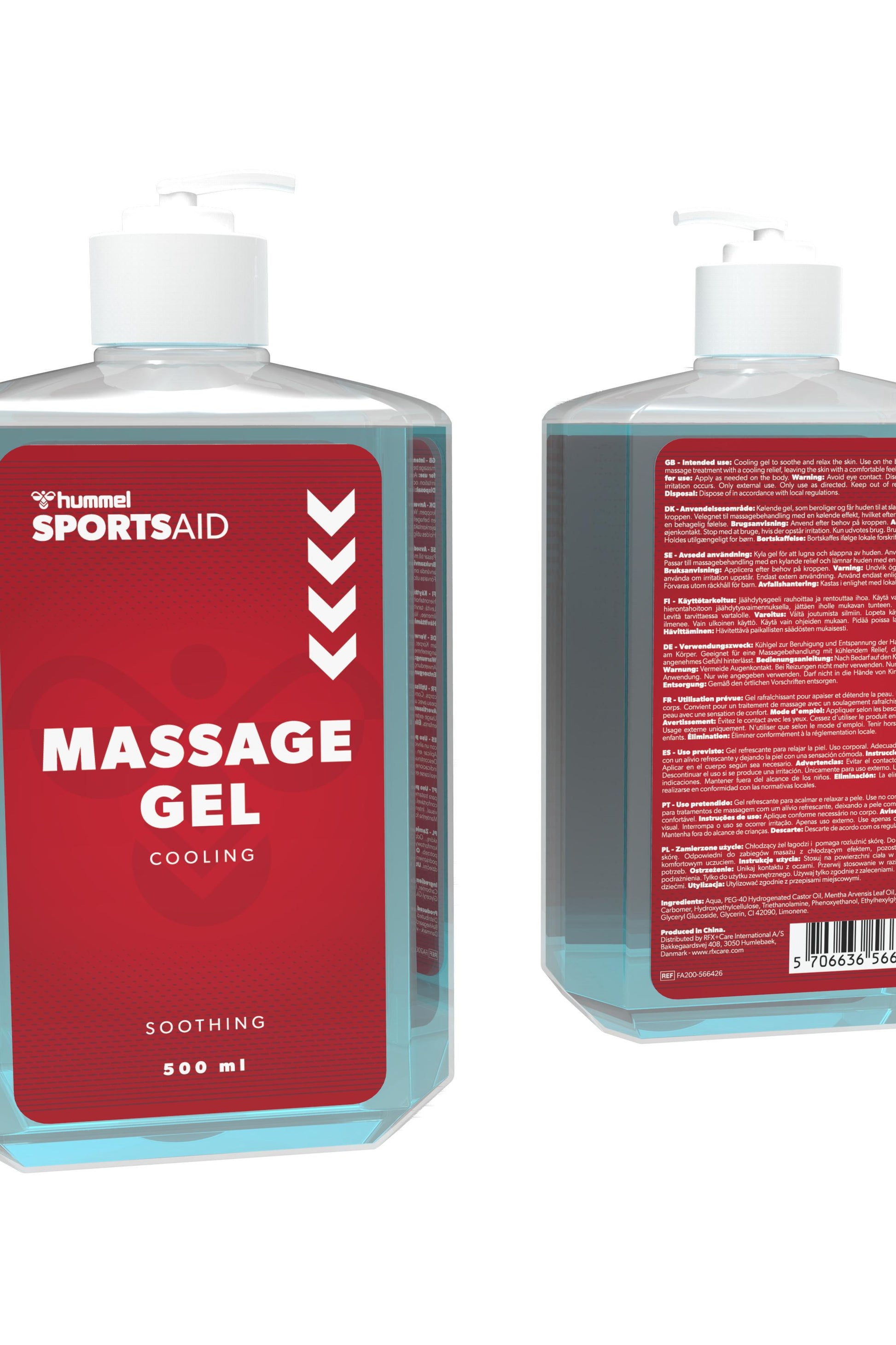 HUMMEL - Massage Gel Cooling - White