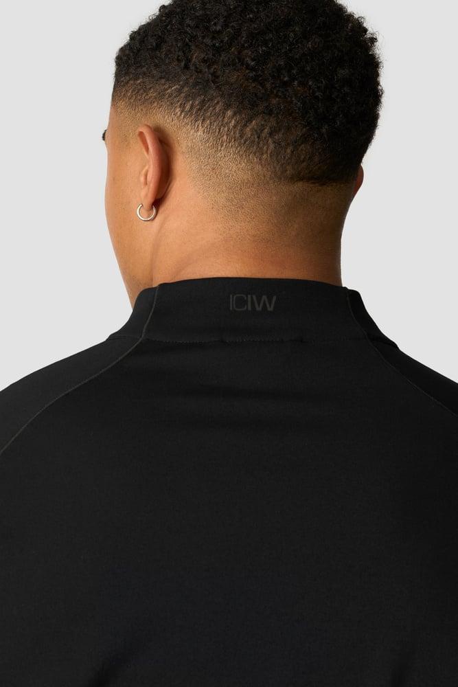 ICANIWILL - Charge Longsleeve 1/4 Zip - Black