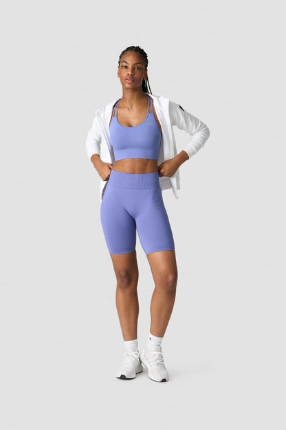 ICANIWILL - Define Seamless Biker Shorts - Violet blue