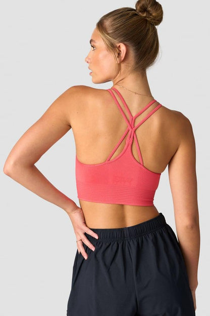 ICANIWILL - Define Seamless Sports Bra - Coral