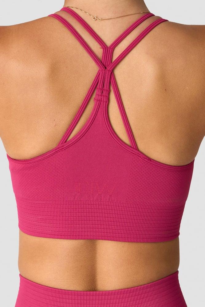 ICANIWILL - Define Seamless Sports Bra - Dark Pink