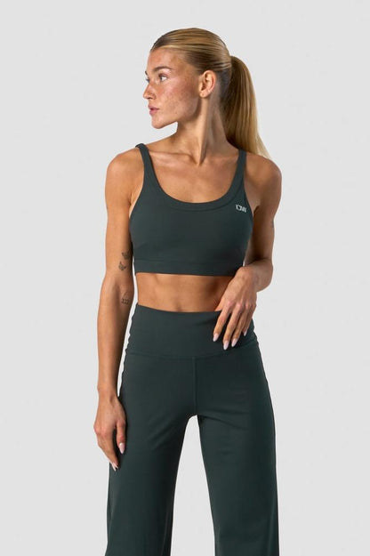 ICANIWILL - Nimble Sports Bra - Dark Green