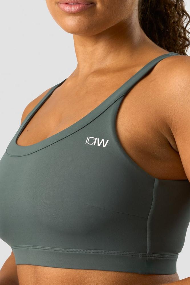 ICANIWILL - Nimble Sports Bra - Elm Green