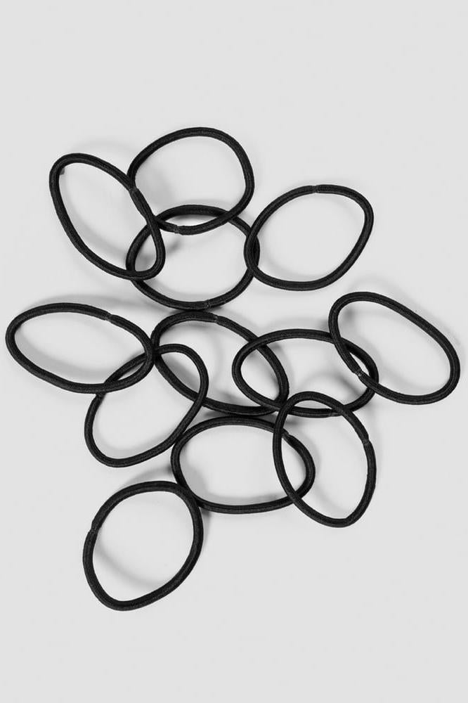 ICANIWILL - Sport Hair Ties 12-pack - Black