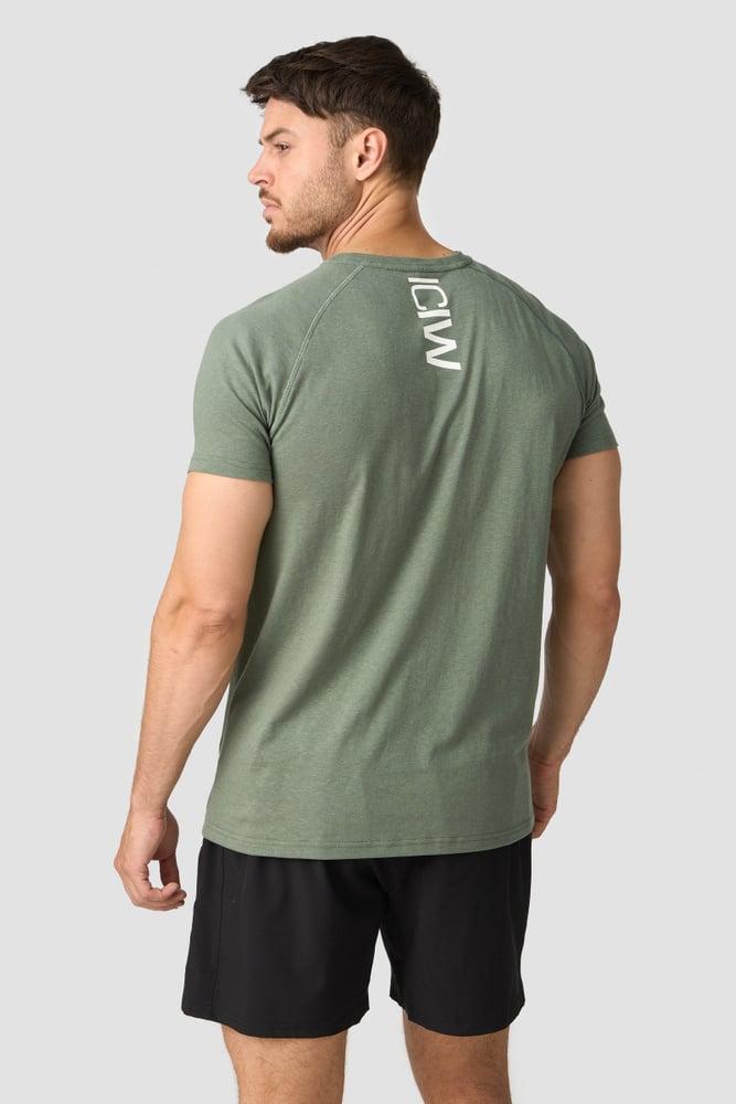 ICANIWILL - Tri-blend Clean Tee - Sea Green