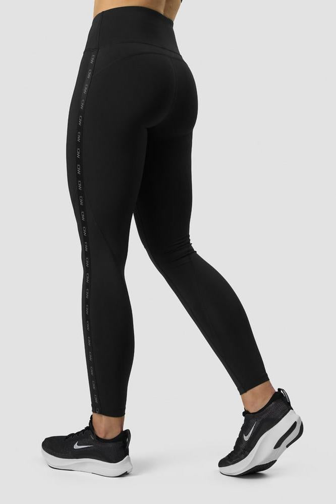 ICANIWILL - Ultimate Training Logo Tights Black - Black