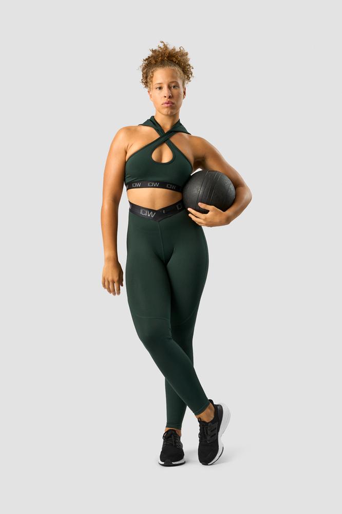 ICANIWILL - Ultimate Training V-shape Tights - Deep Green