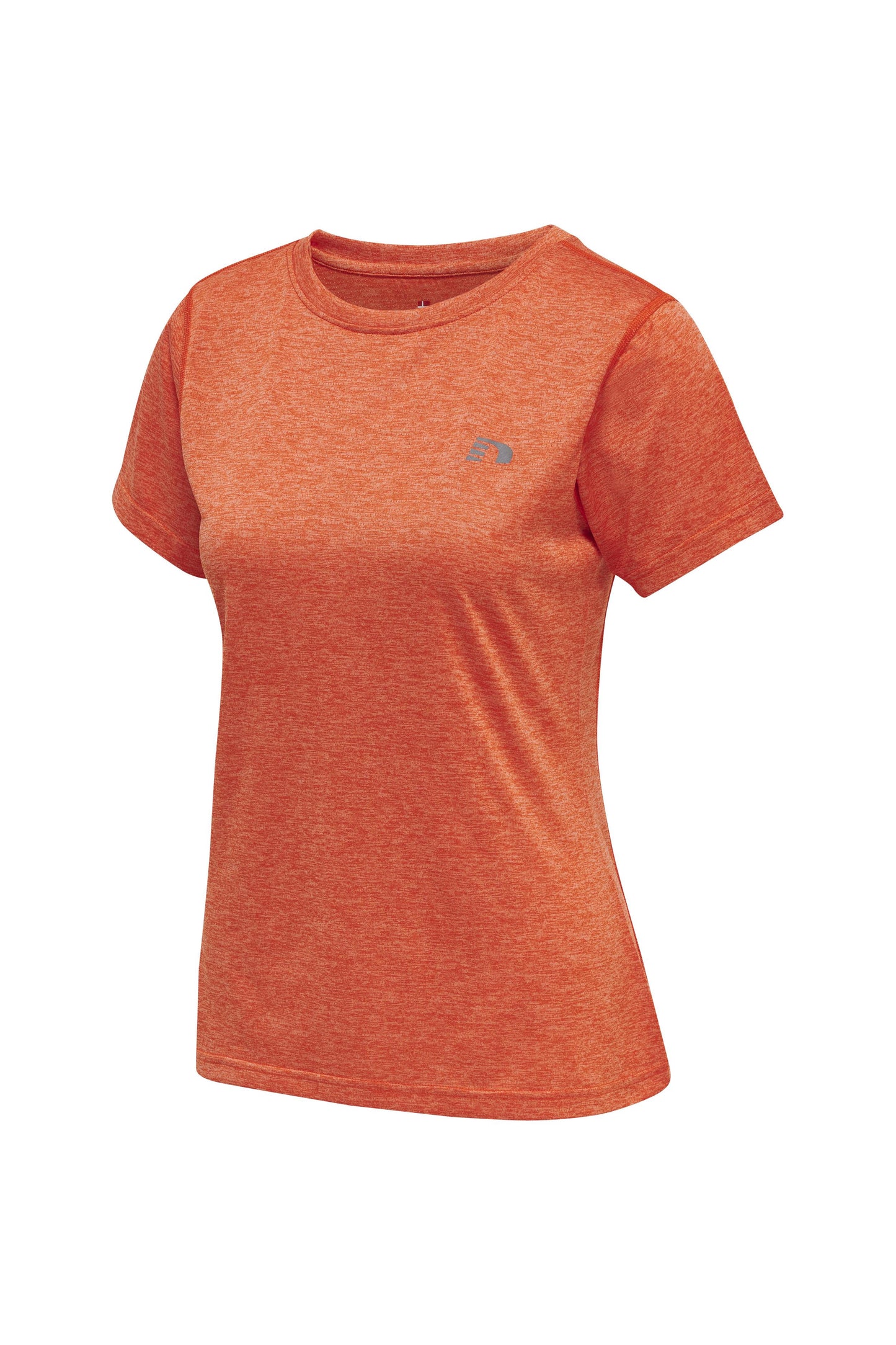 NEWLINE - Women Statement T-shirt S/s - Spicy Orange Melange