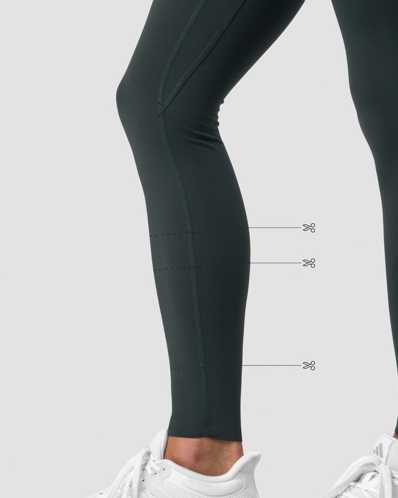 nimble tights dark green