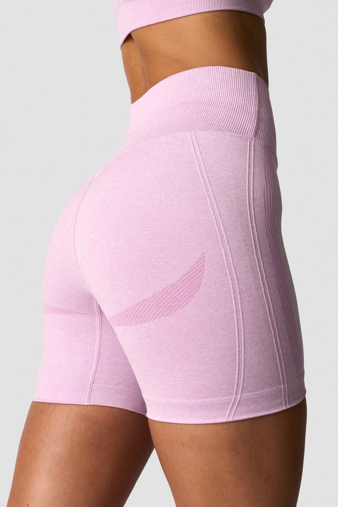 soft seamless shorts wmn lavender melange