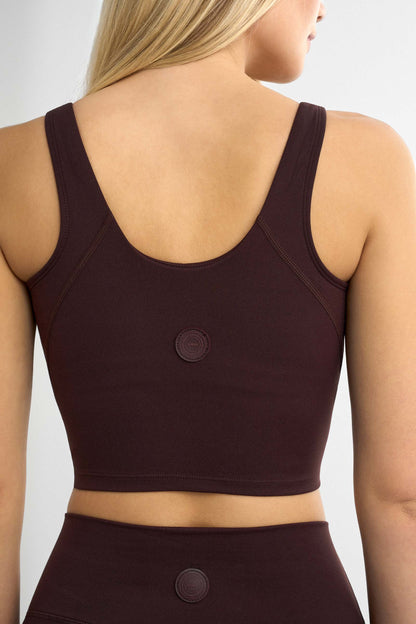 Softy Crop Top - for kvinde - FAMME - Sports Bra