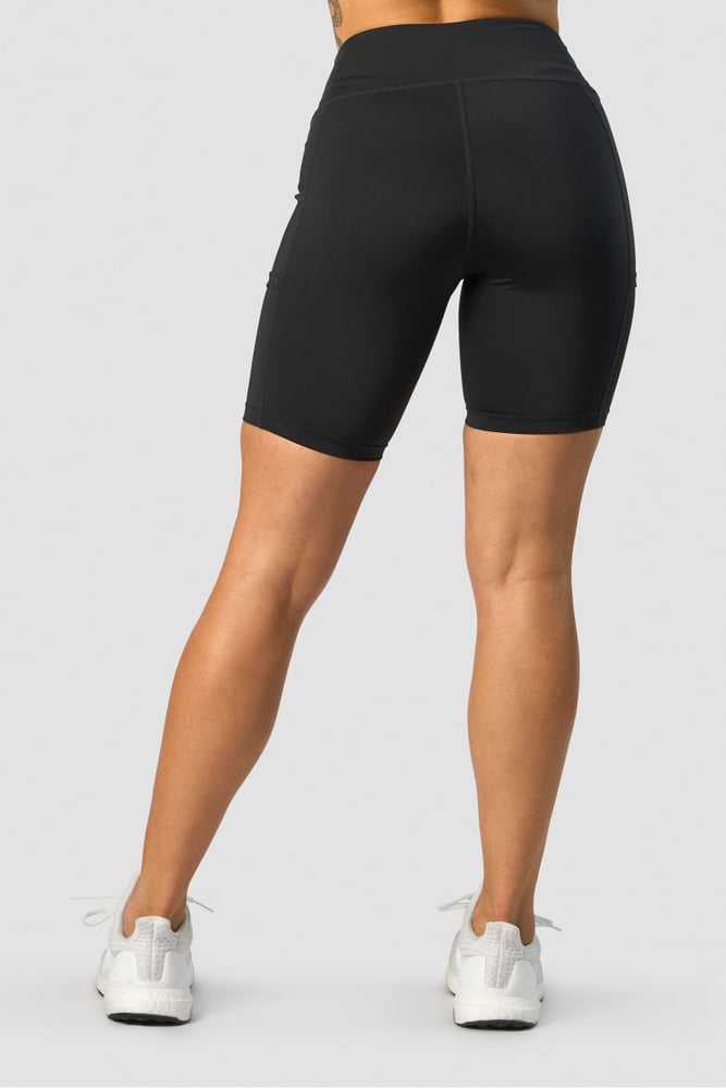 training biker shorts black wmn